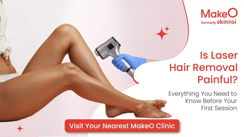 Rumour has it that laser hair removal is painful. Is this true?