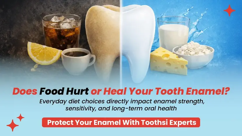 Foods That Harm or Help Tooth Enamel | Toothsi