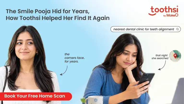 The Smile Pooja Hid for Years, and How Toothsi Helped Her Find It Again