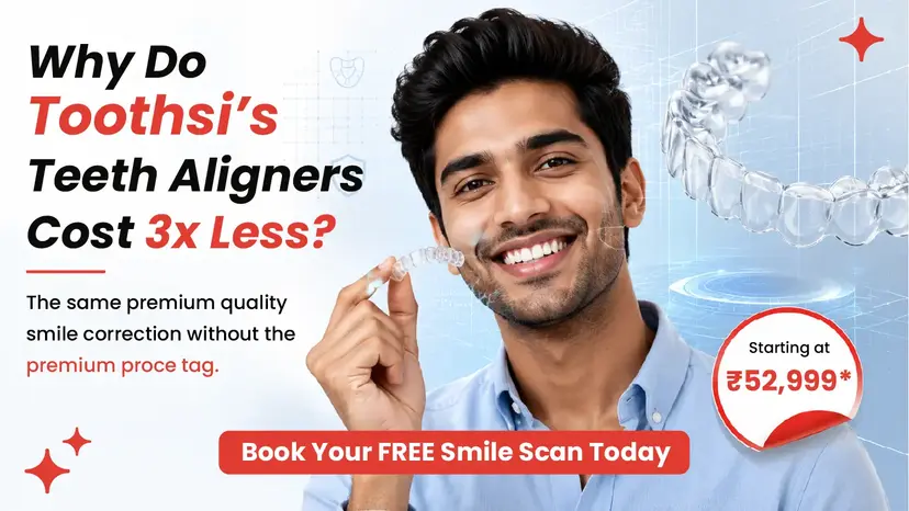 Why Do Toothsi Teeth Aligners Cost 3x Less?